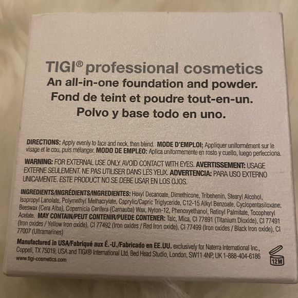 New! TiGi Dark Creme Foundation Face Makeup - Picture 4 of 4